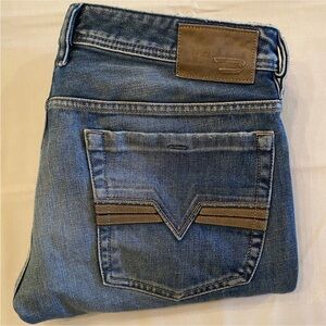 Diesel Industry Y2K Men’s Zatiny Regular Bootcut Jeans - 2010 (36X32)